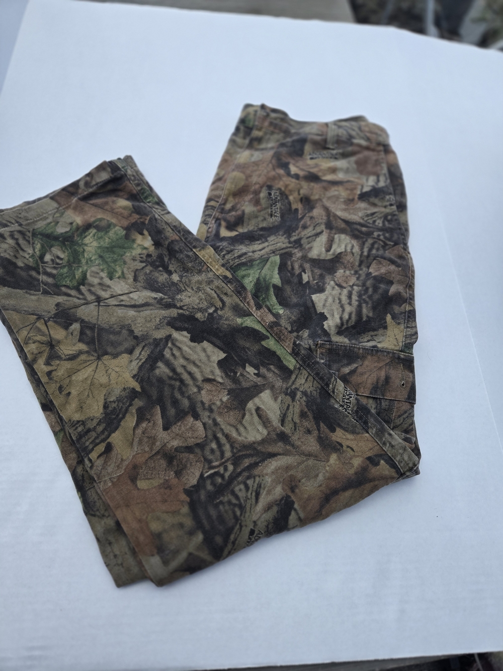 Ranger, Advantage ,vintage Hunting,Men's Camouflage Cargo Pants Brown/Green Camo